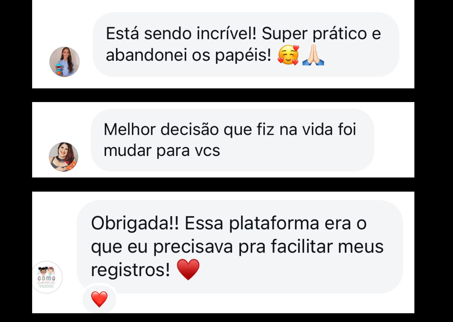 Depoimento de assinante da Pitanga Pro (captura de conversa)